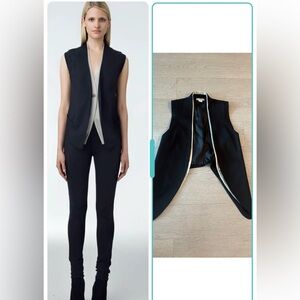 Helmut Lang Wool Blend Vest Women Size PS